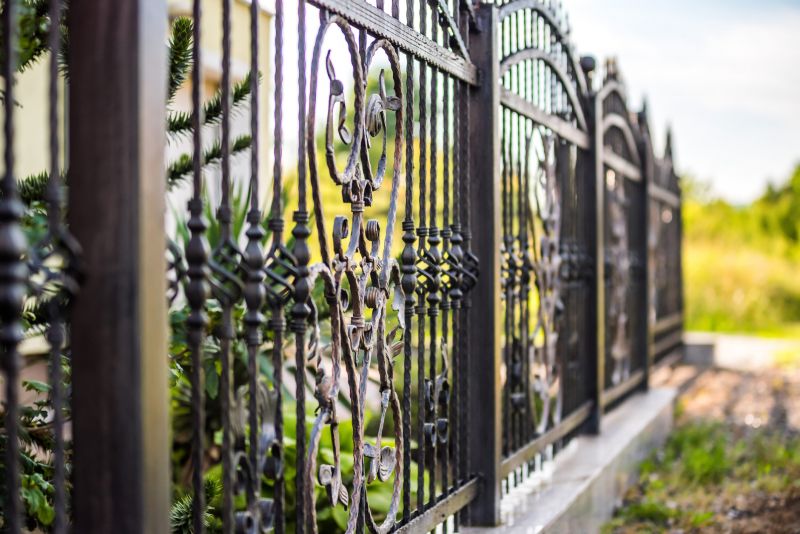 Custom Iron Fence Installation