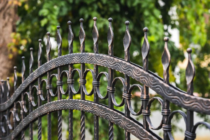 Custom Iron Fence Installation