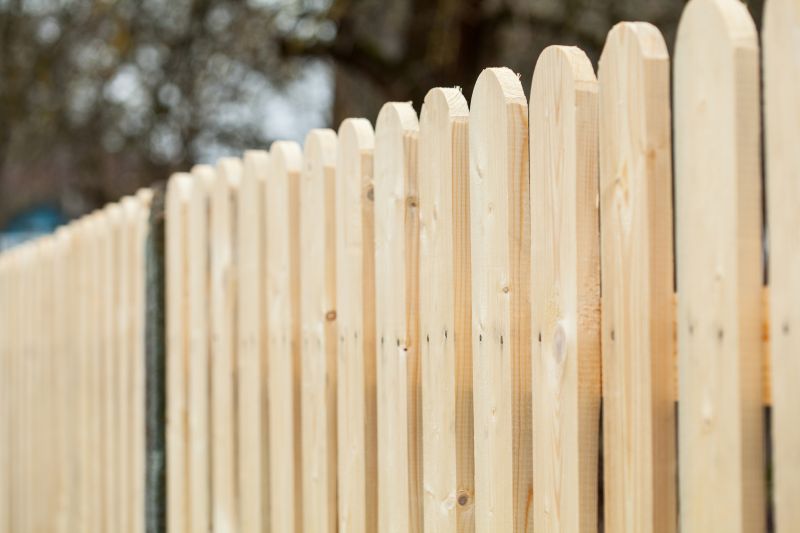 Pine Fence Installation