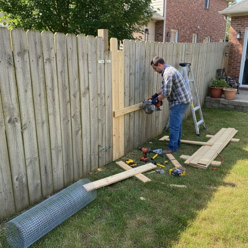 Pvc Fence Repair